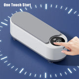 Ultrasonic Jewelry Cleaner Machine Multifunctional Glasses Cleaner Portable Cleaning Machine USB Rechargeable for Ring Necklaces