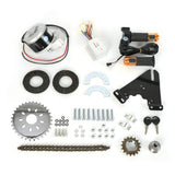 36V 350W Bike Conversion Kit Left Side Drive Motor Hub Diameter Less Than 36mm -Twist