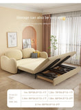 Economical Home Furniture Modern Design Living Room Multi-functional Foldable Sofa Bed