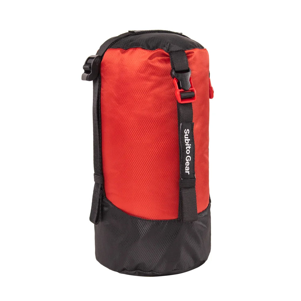 Lightweight Compression Stuff Sack 1-2L Waterproof Polyester Compression Bag Storage Bag for Camping Hiking Backpacking