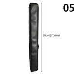 1pc Flute Storage Bag Portable Leather Fabric Vertical Flute Case Musical Instrument Storage High Quality Woodwind Accessories