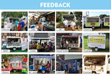 European Standards Mini Food Trailer Mobile Fast Food Trailer / China Factory Mobile Food Truck For Sale
