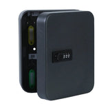 Combination Key Cabinet 20 Key Hooks Key Box Wall Mounted with Key/Code Lock Key Cabinet Security Lock Box Locking Key Cabinet