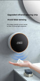 Touchless Automatic Sensor Soap Dispenser Foam Type-C Charging Smart Induction Hand Washer with Temperature Digital Display