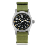 Militado ML05 Men's Watch Ronda 515 Quartz Movement Watch Dome Sapphire High Transparency AR Coating Night Light Watches Retro