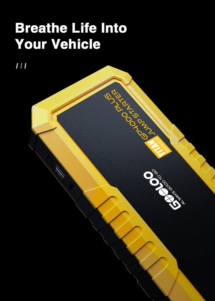 GOOLOO 4000A Start Power Bank 20000mAh Jump Starter Car Booster External Battery 12V Starting Device for Petrol Diesel Powerbank