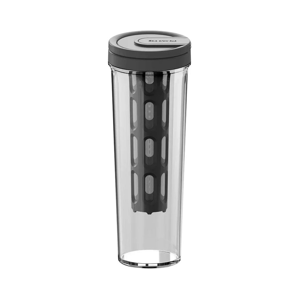 1L Manual Cold Brew Coffee Maker with Handle High-capacity Water Bottle Summer Portable Juices Tea Fruit Coffeeware Pot