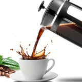 1pc-Black teapot, steaming pot, wooden handle, wooden cover of dual-purpose tea set, suitable for family, restaurant, hotel