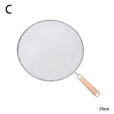 Pot Frying Oil Cooking Cover Kitchen Tools Grease Splatter Screen Guards Mesh Anti Splatter Guard Oil Net Splash Cover Pan