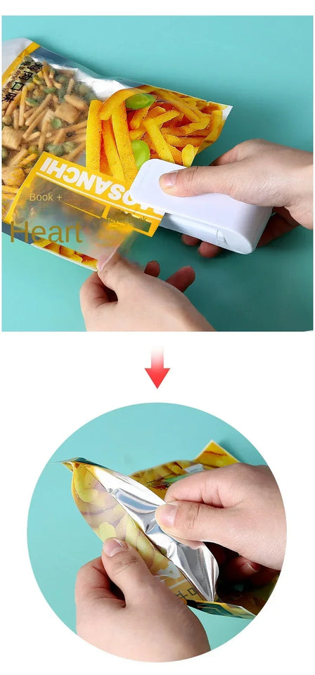 Home Vacuum Packaging Machine Plastic Bag Sealer Thermal Plastic Food Bag Closure Portable Sealer Food Packaging Heat Sealer