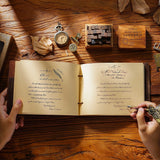 Genuine Leather Sketchbook Retro Painting Notebook Boy"s Girl Student Leather Binding Notebook Classic Handmade Notepad