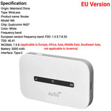 4G LTE Mobile WiFi Router 150Mbps Wireless Internet Router with SIM Card Slot Pocket Mobile Hotspot for Home Office Car Travel