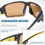 Kapvoe Polarized Cycling Sunglasses UV400 Cycling Glasses MTB Bike Goggles Outdoor Running Driving Riding Sports Bicycle Eyewear