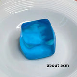 Maltose Ice Cube Squishy Toys Stress Relief Squeeze Toy Decompression Ice Cubes Sensory Fidget Toy Anti Stress Slow Rebound