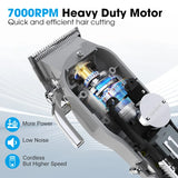 Sejoy Professional Combo Kits Hair Clipper Electric Hair Trimmer Set For Men Rechargeable Cordless Haircut Machine for Barber