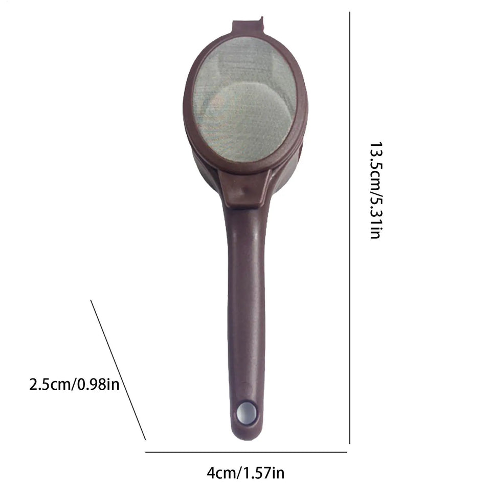 Coffee Filter Spoon Reusable Coffee Capsule Powder Tea Infuser Loose Leaf Strainer Bag Spoons Fine Pastic Mesh Kitchen Filters