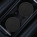 2pcs Black Car Auto Cup Holder Anti Slip Insert Coasters Pads Interior Accessories For Most Cups Accessories
