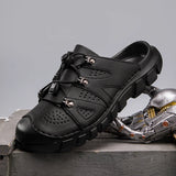 Summer Men's Sandals Beach Shoes Handmade Breathable Design Sandals Casual Beach Shoes Lightweight Soft Bottom Outdoor Sandals
