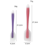 Silicone Cake Scraper Translucent Non-Stick Cake Cream Spatula Kitchen Cooking Pastry Scraper Mold Brush Tool Baking Accessories