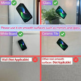 Silicone Suction Phone Holder Mat Multi-functional Suction Cup Phone Stand Square Anti-Slip Single-Sided Case Mount Back Sticker