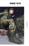 Special Forces Desert Combat Tactical Men's Tall Boots Wear-resistant Training Boots Waterproof Outdoor Mountaineering Sports Cl