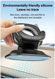 360 Degree Rotating Non-Slip Car Phone Holder Mat Dashboard Cell Phone Stand Compatible with All Smartphones