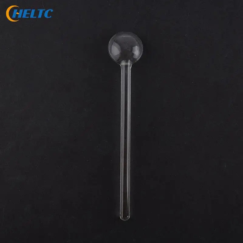 1PCS Transparent  Long Handle Glass Tea Spoons Tableware Clear Coffee Stirring Spoons Flatware For Home Kitchen Restaurant