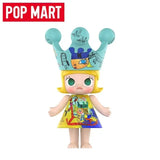 POP MART Mega Royal Molly 400% Childishness Limited Edition Series Blind Box Original Toys Guess Bag Mystery Box Ornaments Dolls