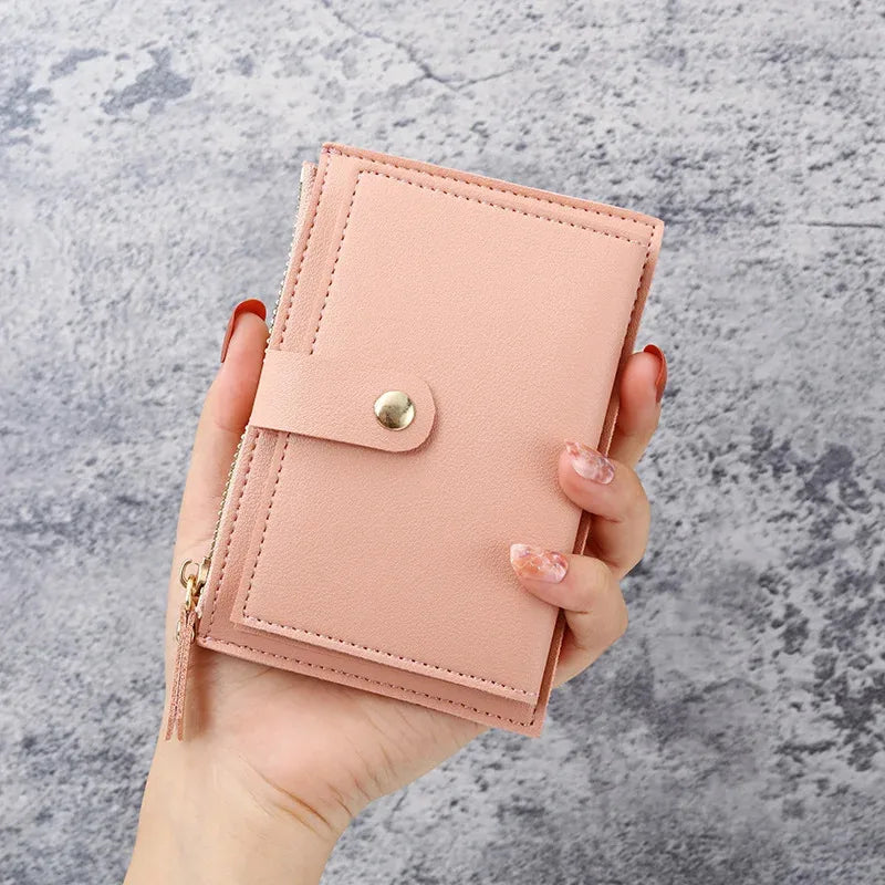 Ins Students Female Wallet New Ultra Thin Small Change Clutch Bag