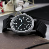 Militado ML10 Quartz Watch VH31 Sweeping Second Movement Sapphire Crystal BGW9 Luminous 10Bar Waterproof 36.9mm Vintage Watches