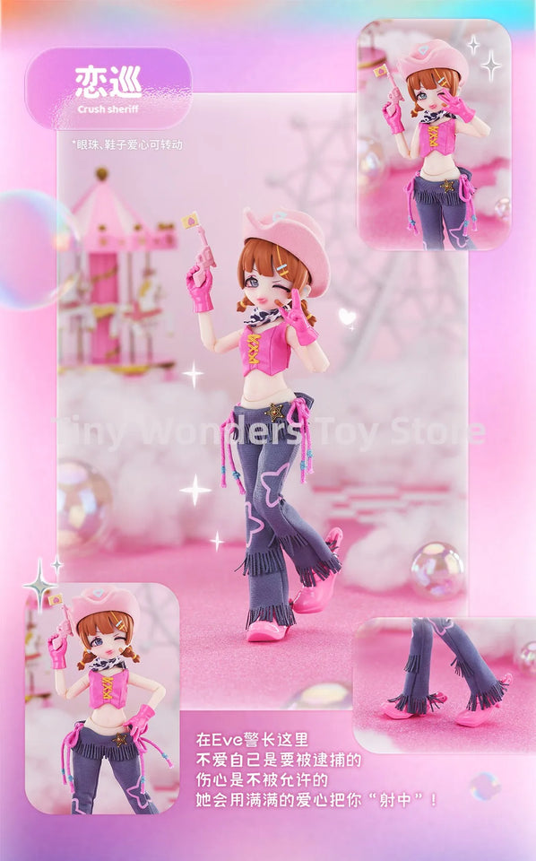 Eve Lynna Dream Park Series Mjd Movable Doll Kawaii Model Garage Kit Anime Peripheral Children Cute Birthday Toy Gift