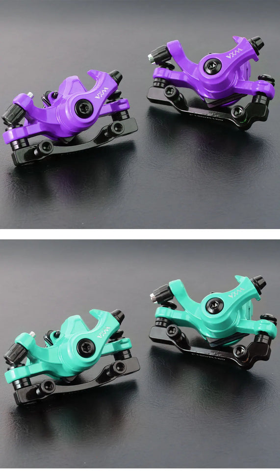 Bicycle Disc Brake Aluminum Alloy Mechanical Wire Pull Disc Brake MTB Bike MT200 160/180MM Caliper Hydraulic Disc Brake