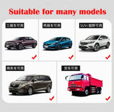 2Pcs/Set Car Sun Shade Privacy Curtain Taxi Commercial Vehicle Isolation Partition Protection Curtain Auto Accessories