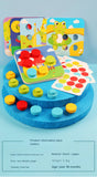 Children's Early Learning Puzzle Interactive Toys, Mushroom Nail Game, Intelligence Puzzle, Color Recognition