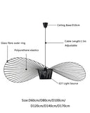 Italian Nordic Straw Hat Pendant Light Restaurant Art Living room Designer Industrial Retro Restaurant Kitchen Hanging Lights