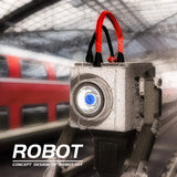 Butter Robot MOC Building Blocks, Absurd Sci-Fi Machine with Simple Purpose, Comedy DIY Toy for Adult Fans