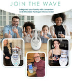 ALTHY Hydrogen Water Pitcher Generator  Balanced Purified Water PH Levels /Calcium Sulfite replacement filter