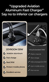 Joyroom 30W Car Charger Adapter PD QC3.0 Mini USB Charger Fast Charging Phone Charger for iPhone Samsung Galaxy Car Accessories