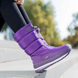 Women Snow Boots Platform Winter Boots Thick Plush Waterproof Non-slip Boots Fashion Women Winter Shoes Warm Fur Botas mujer
