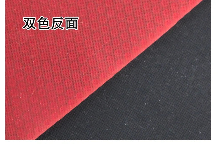 Long Pimples German REACH Table Tennis Rubber Red/Black OX 3.0mm Height Big Particles Table Tennis Rubber Sheet Strong Rotation