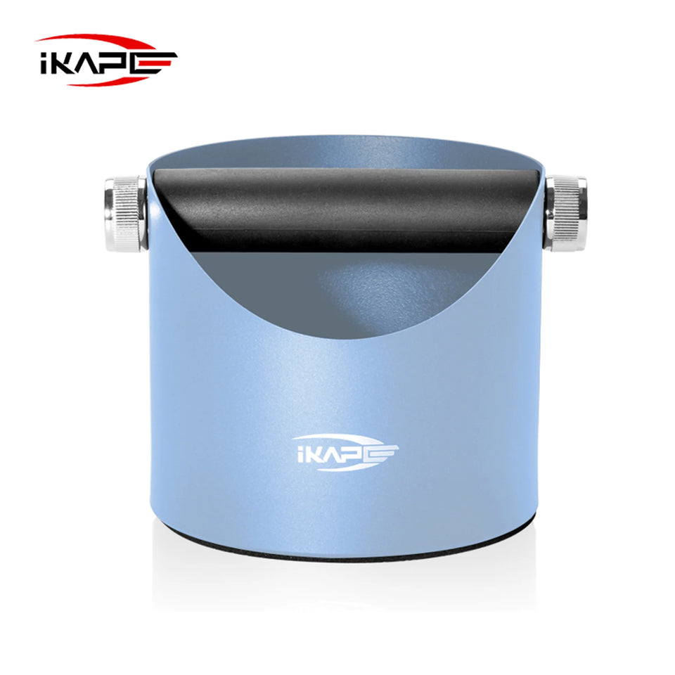 IKAPE Espresso Knock Box , Premium Coffee Knock Box, Space-Saving Coffee Dump Bin, Non-Slip Base for Barista