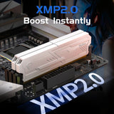Netac DDR4 Ram Memory 8G 16G DDR4 3200MHz 3600MHz 8GX2 16GX2 Shadow Ill UDIMM DDR4 1.35V XMP2.0 with Metal HeatSink for Desktop