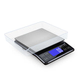 Digital Kitchen Scale 0.1g High Precision 3kg/5kg/10kg Home Waterproof Stainless Steel Electronic Balance Food Weighing Scale