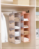 Hanging Storage Closet Clothes Organizer Wardrobe Jeans Sweater Pants T-shirt Home Bedroom Cabinet Organization Dressing Room