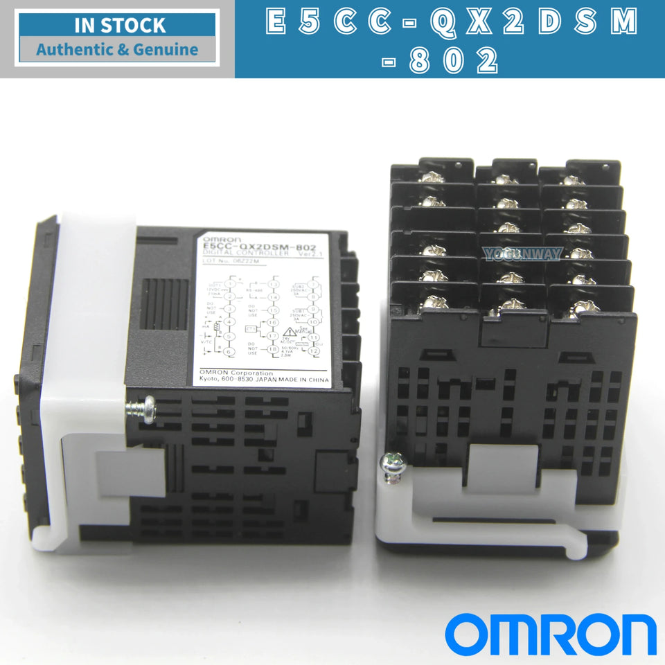 OMRON Authentic Original Thermostat Temperature Controller E5CC-QX2ASM-800 QX2DSM-802 QX2ABM QX2AUM CX2ASM CX2DSM New