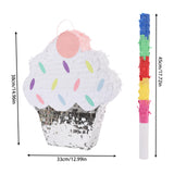 Ice Cream Pinata, Pinata Decoration, Candy Party Pinata w/ PVC Stick  Ice Cream Cake Pinata for Party Decoration Pinata