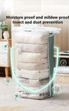 No Need Pump Vacuum Large Plastic Storage Bags Storing Clothes Blankets Reusable Compression Empty Bag Travel Accessories