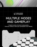 Chases Light Game Console Electronic Pop Light Up Quick Push Game Handle Toys for Children Adults Fidget Anti Stress Relief Toys