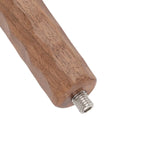 Coffee Machine Wooden Handle Threaded Handle Natural Wood Texture Coffee Machine Replacement Accessory Espresso