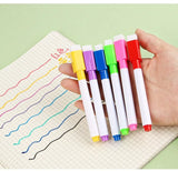 100/5Pcs Dry Erase Whiteboard Markers Set, Washable Pens with Magnetic Eraser for Office Whiteboards & Art Supplies